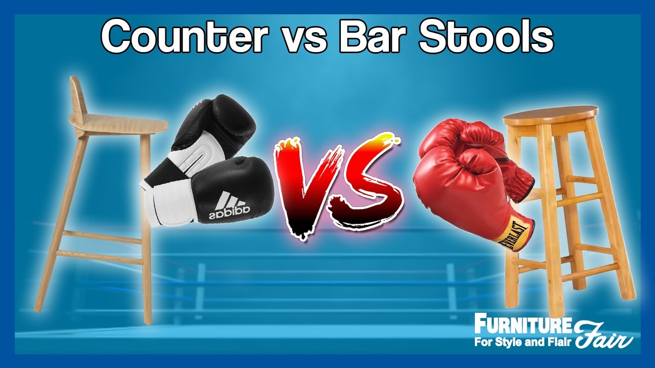 Counter vs Bar Stools - Vilken behöver jag?