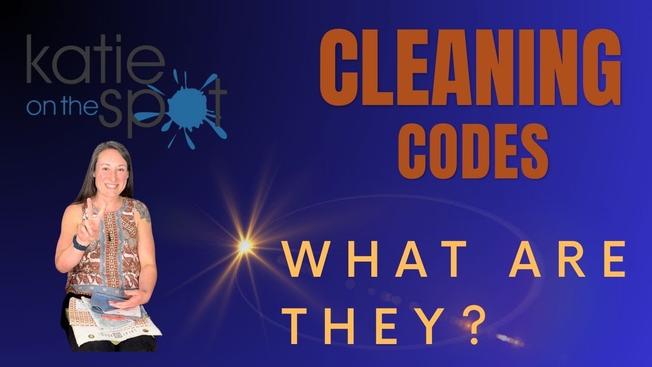 What are cleaning codes on fabrics and how should you use them?