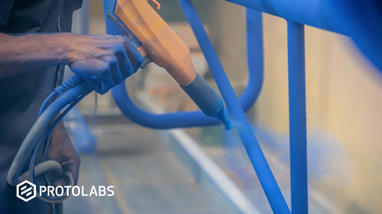 Powder coating video