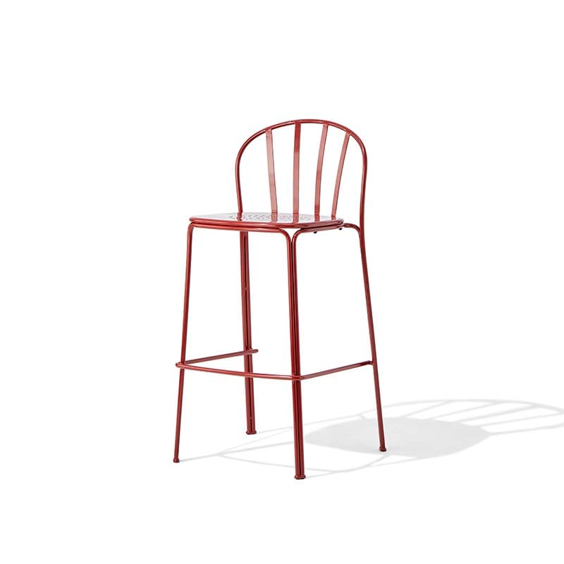 Tabouret de bar en acier soudé très résistant, destiné aux projets de vente en gros