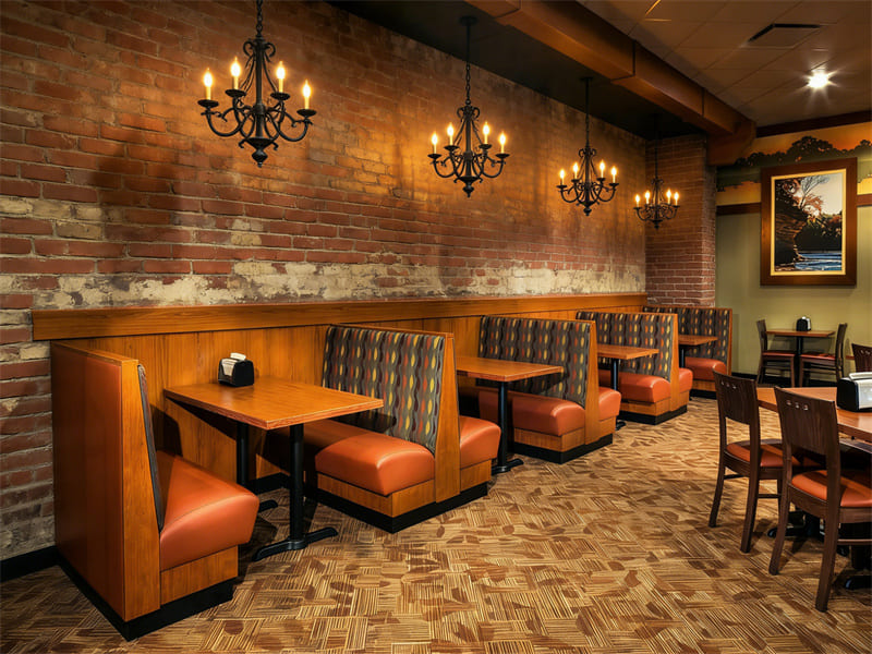 Complete Guide to Restaurant Booth Dimensions and Spacing Restaurant Booth