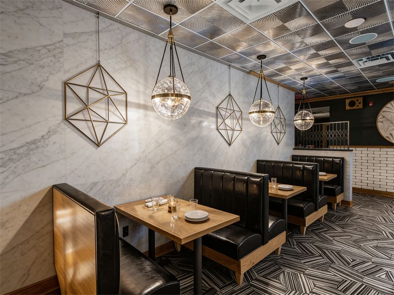 Complete Guide to Restaurant Booth Dimensions and Spacing Restaurant Booth