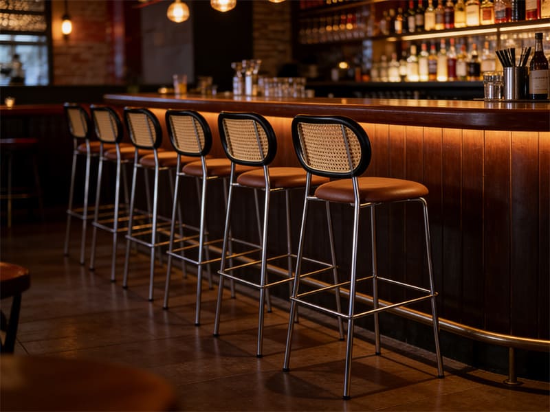 2026年、完璧なメタル・バー・スツールの高さを選ぶには? パーフェクト・メタル・バー・スツールの高さ1