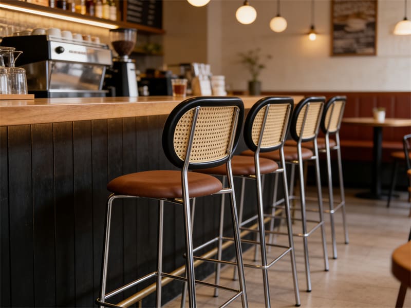 バーの高さとは?なぜ好まれるのか パーフェクト・メタル・バー・スツールの高さ1