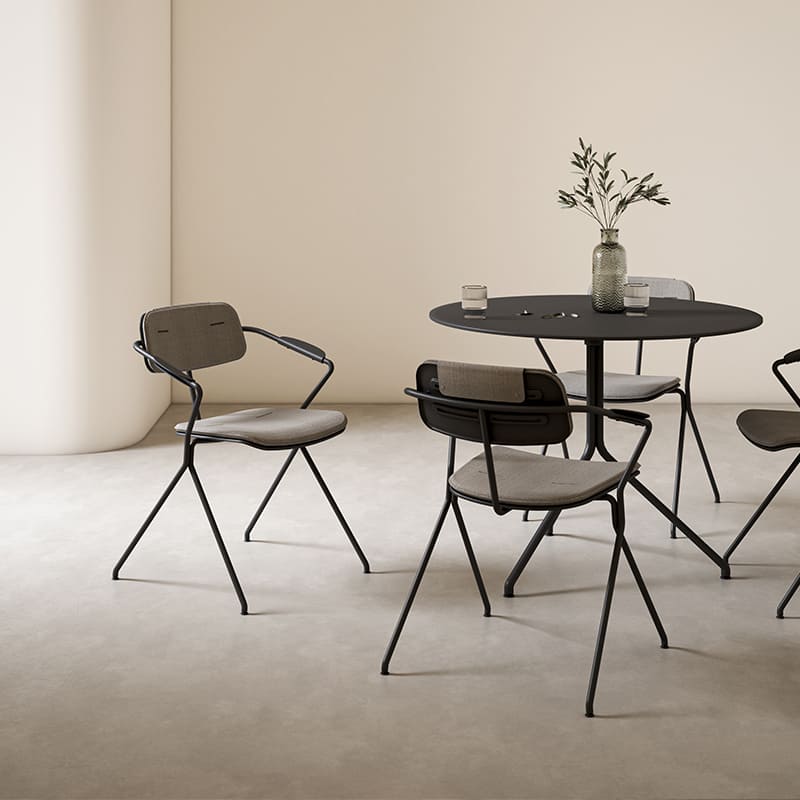 Outdoor Armchair with Cushion