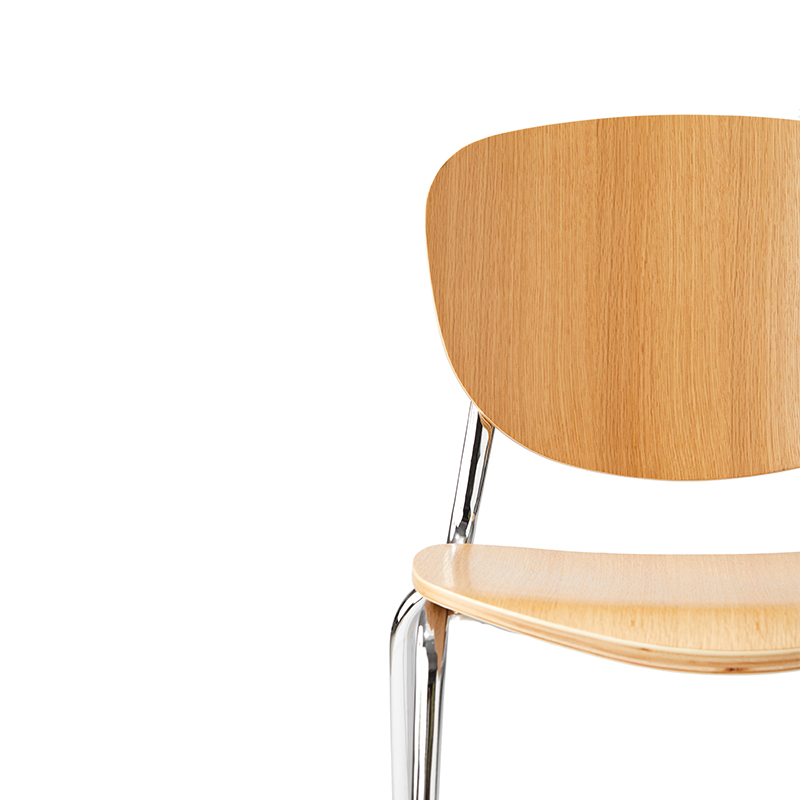 Alpha Armless Stackable Wooden Restaurant Chair Alpha Stackable Wooden Restaurant Chair