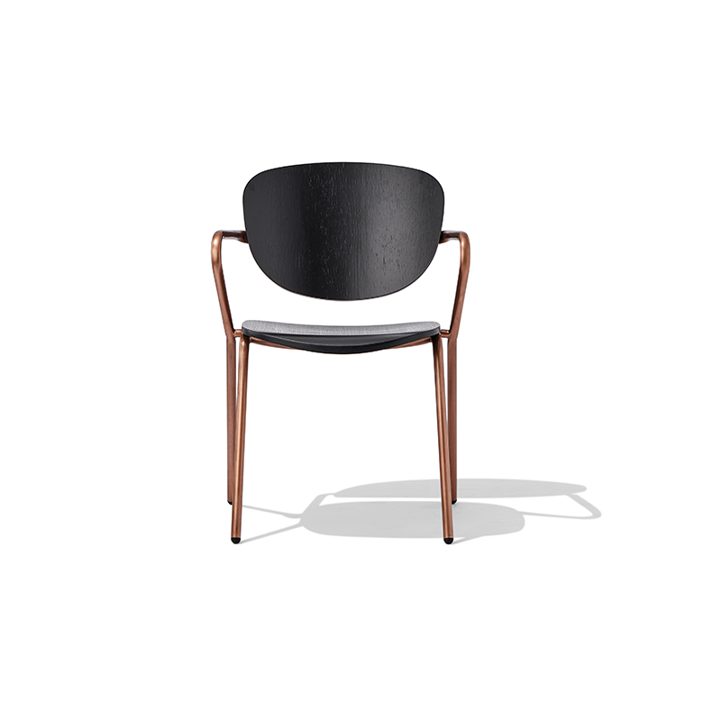 Alpha Wooden Restaurant Chair with Armrests Alpha Wooden Restaurant Chair with Armrests