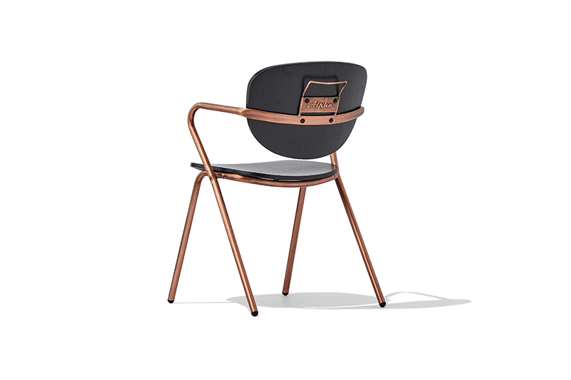 Alpha Wooden Restaurant Chair with Armrests Alpha Wooden Restaurant Chair with Armrests