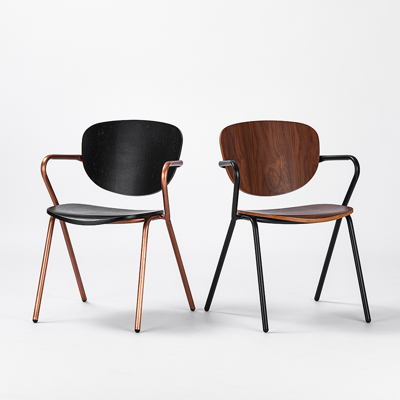 Alpha Wooden Restaurant Chair with Armrests Alpha Wooden Restaurant Chair with Armrests