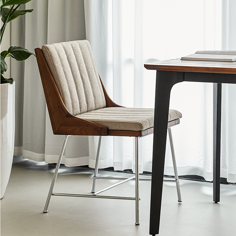 Karak Upholstered Wooden Restaurant Chair Karak Upholstered Wooden Restaurant Chair