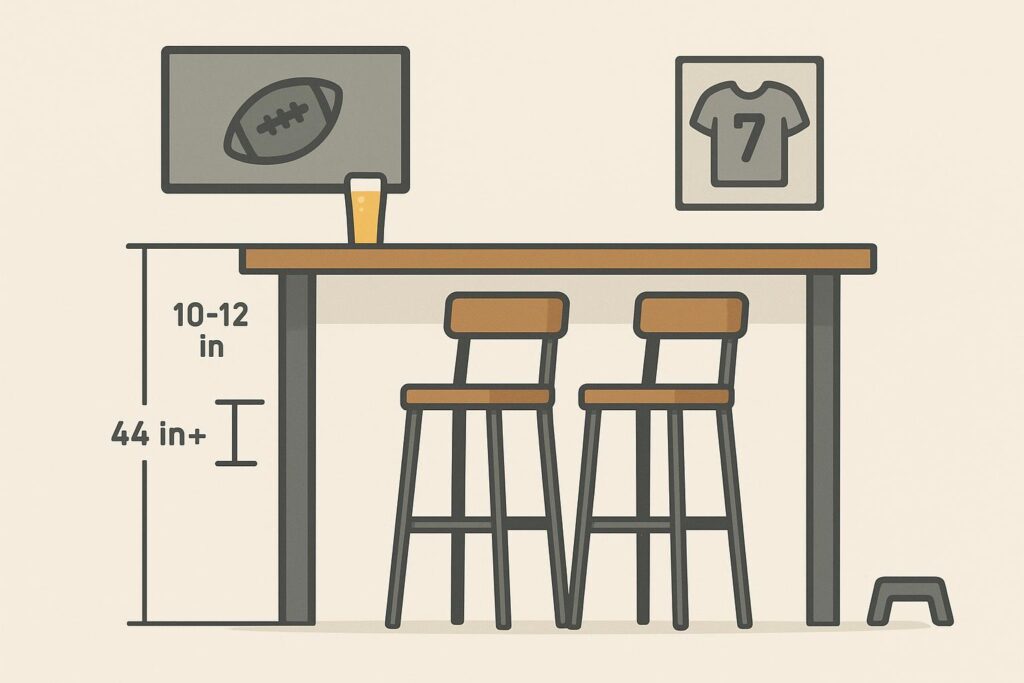 Types of Bar Stools: 25 Popular Types and How to Choose Extra-tall / spectator-height stools