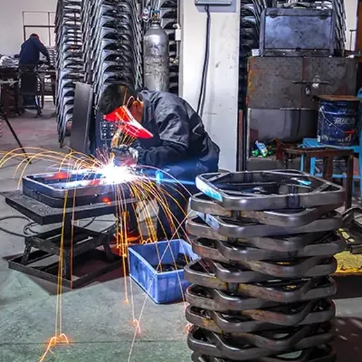 YeZhis svetsprocess för metallramar på företagsnivå