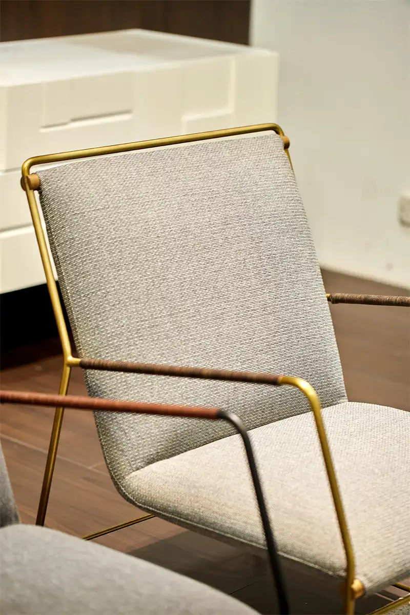CIFF Shanghai 2026 Close-up of chair upholstery, frame joints and finish details
